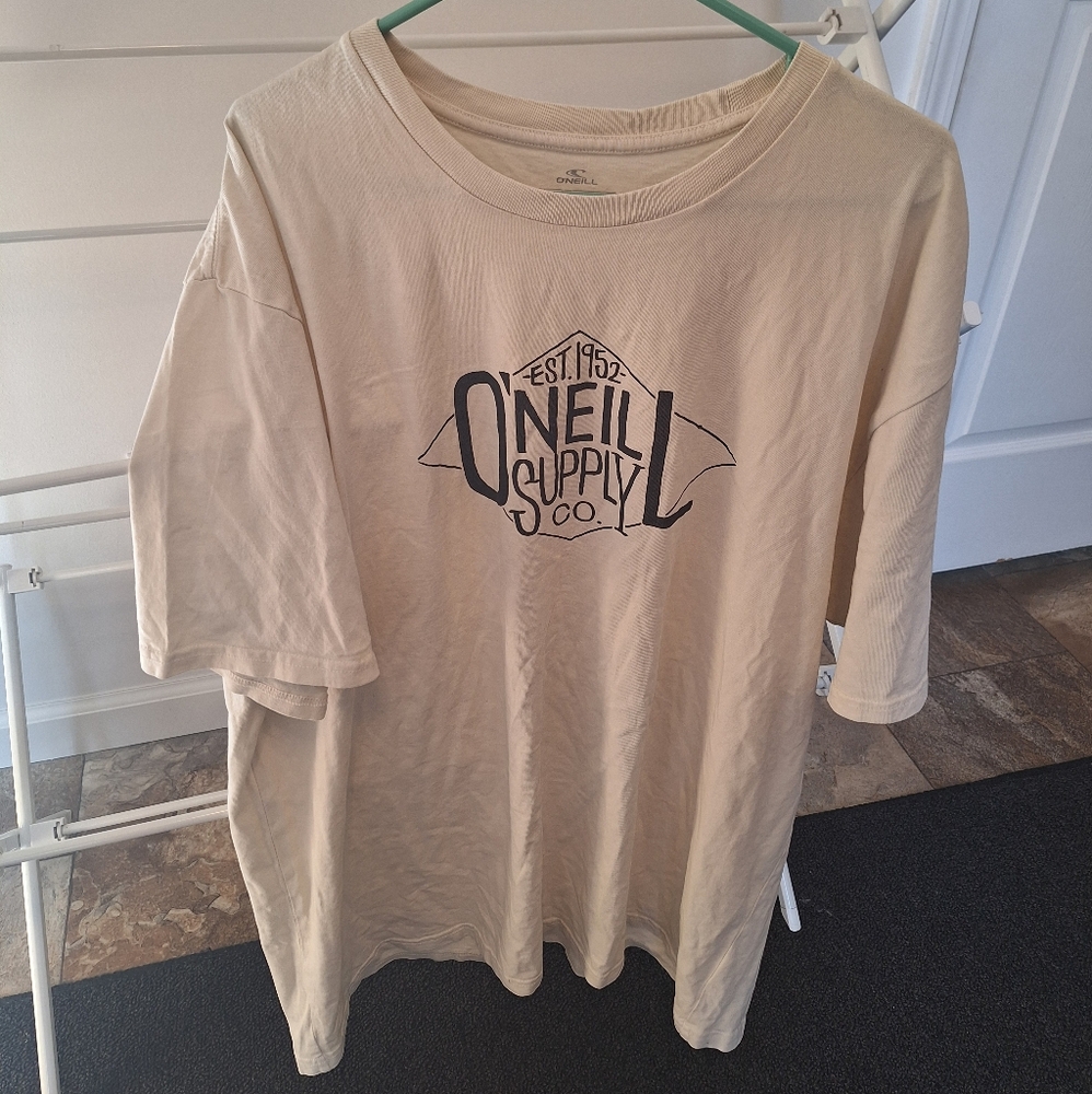 NWT Cream Colored O'Neill T-shirt